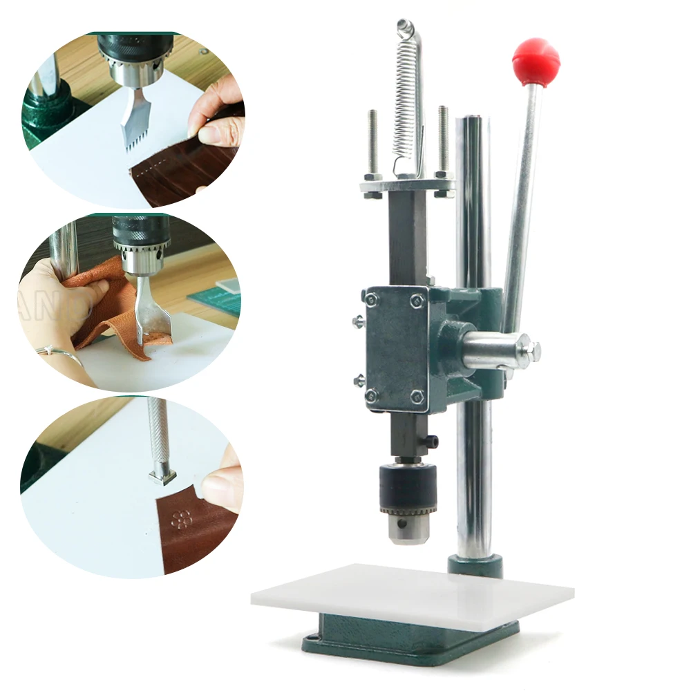 Máquina perforadora de agujero - Leatherwork Hand Press reseña y precio