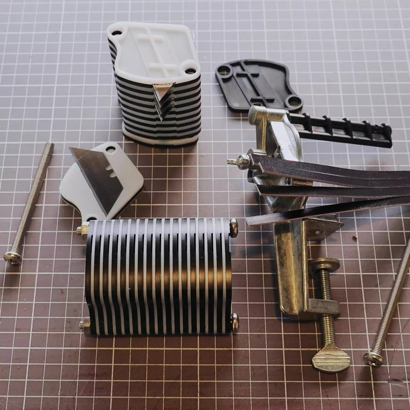 Máquina cortadora de tiras de  - Leatherwork Machine reseña y precio