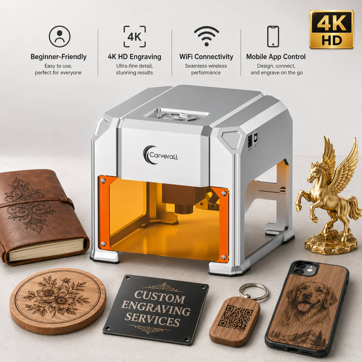 Máquina de Grabado Láser Carve - Leatherwork Machine reseña y precio
